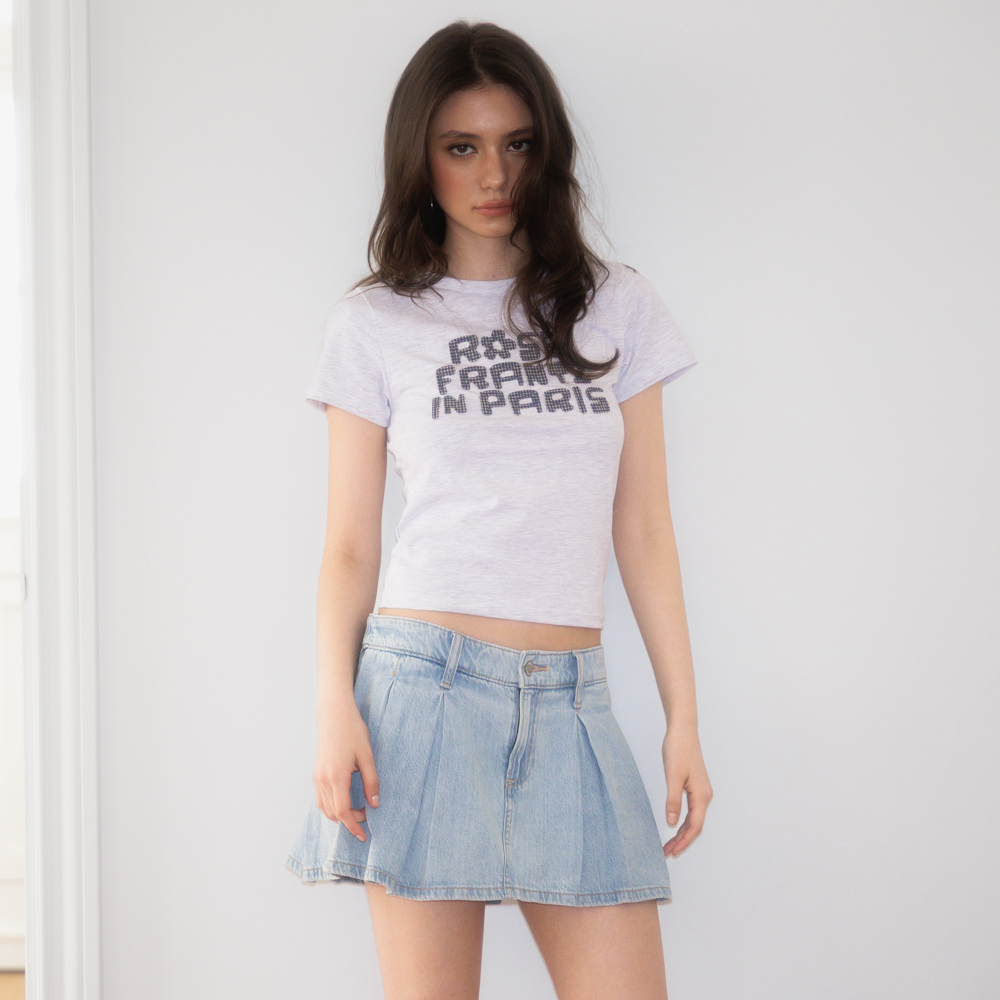 로제프란츠 파리 베이비 티셔츠 멜란지 그레이(Rosefrantz Paris Baby T-shirt [Melange Gray]) - 2