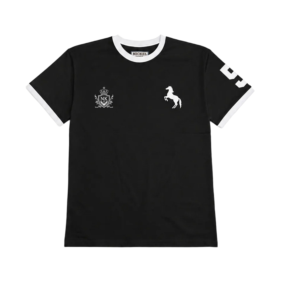 닉켈하우스 26 동키 링거 티셔츠 블랙(NICKEL HOUSE 26 DONKEY RINGER T-SHIRTS BLACK)