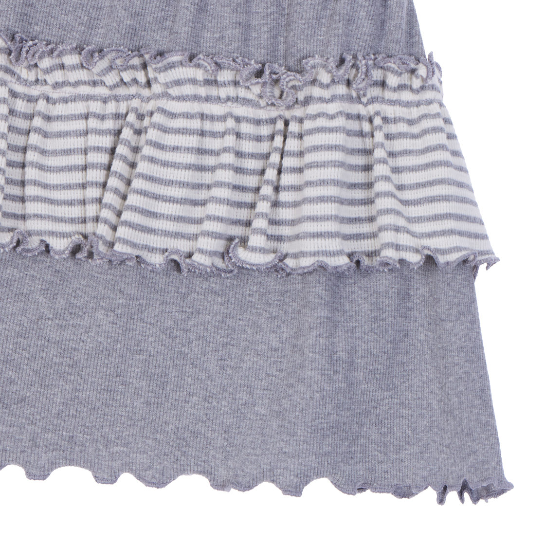 로제프란츠 캉캉 프릴 미니 스커트 그레이(Rosefrantz Cancan Frill Mini Skirt [Gray]) - 3