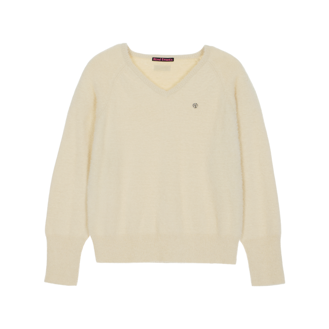 로제프란츠 퍼 브이넥 니트 버터(Rosefrantz Fur V-neck Knit [Butter])