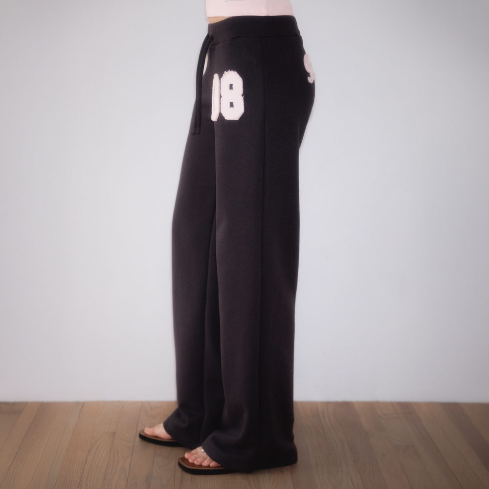 로제프란츠 패치워크 부츠컷 스웻팬츠 차콜(Rosefrantz Patchwork Bootcut Sweatpants [Charcoal]) - 4