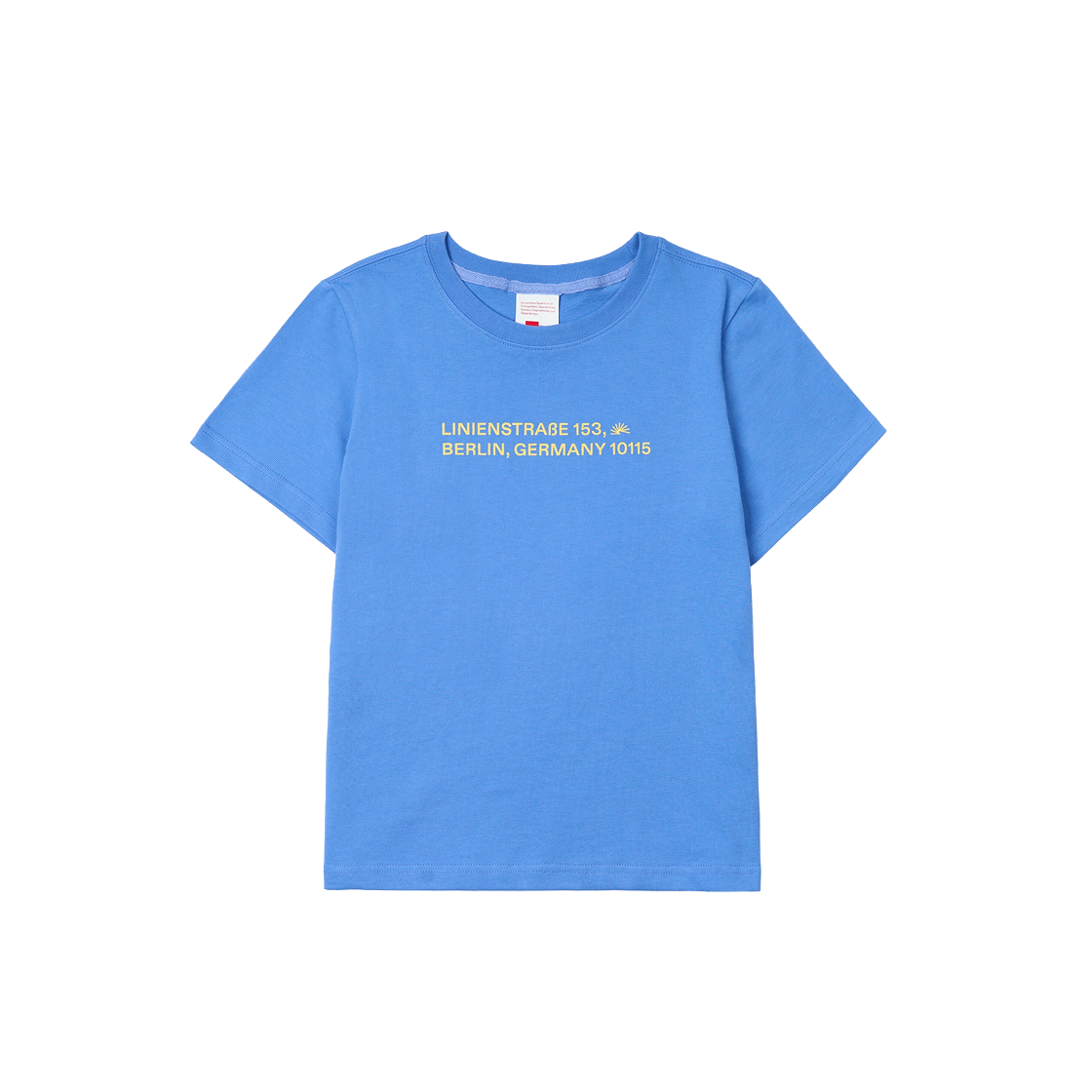 ODE-HO-149-BG Berlin Photobook Distribution W 002 Souvenir Tee Light Blue