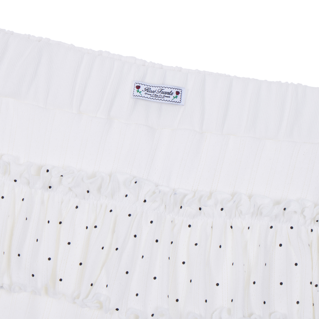 로제프란츠 캉캉 프릴 미니 스커트 화이트(Rosefrantz Cancan Frill Mini Skirt [White]) - 2