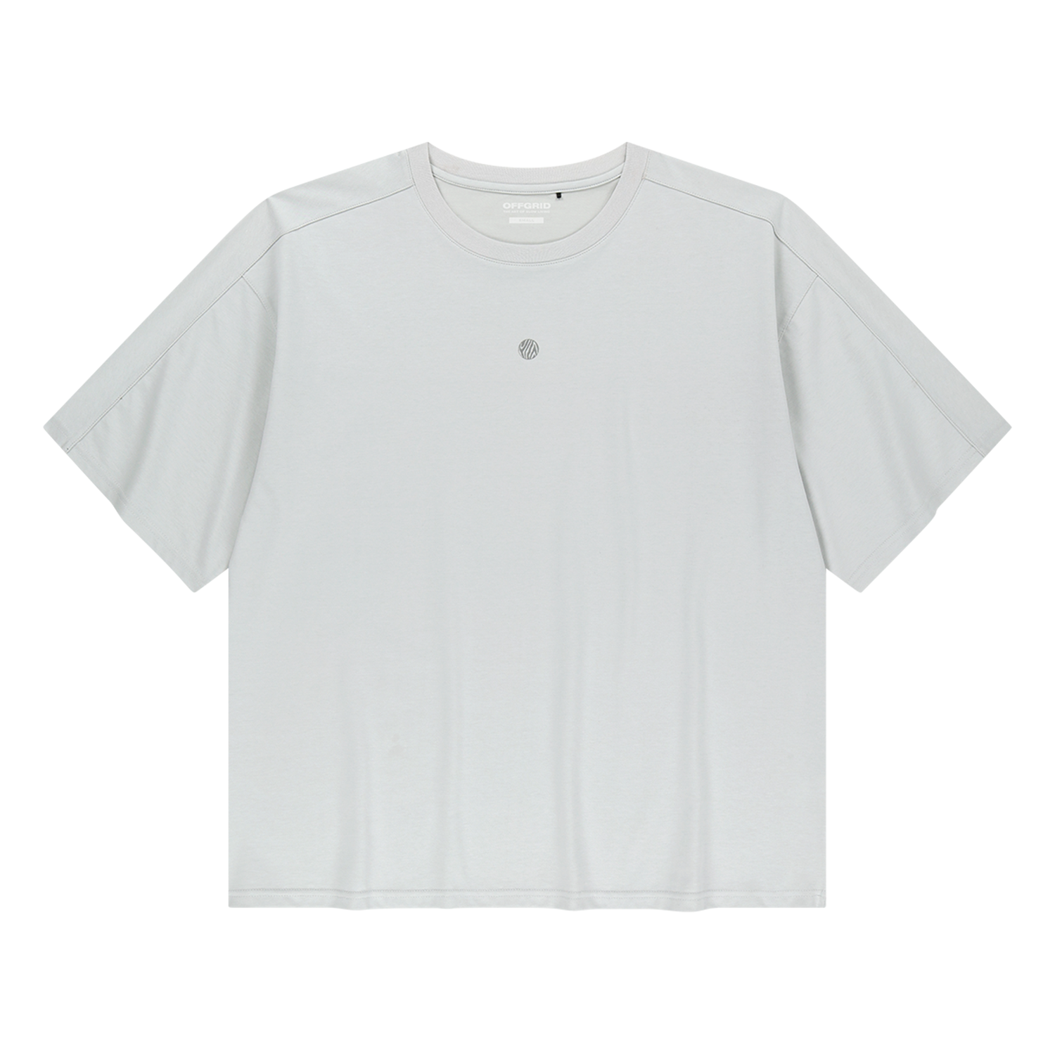 오프그리드 브리젝스 에어로쿨 반팔 티셔츠 라이트 그레이(OFFGRID Breezex Aerocool Shortsleeve Light Grey)