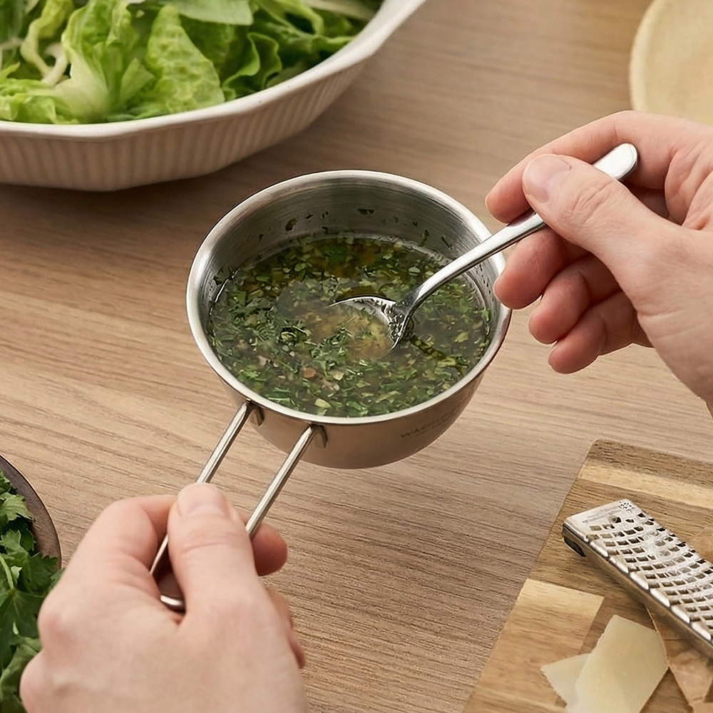 바겐슈타이거 스텐 304 고리형 핸들 눈금 계량컵 350ml(WAGENSTEIGER Stainless Steel 304 Measuring Cup with Handle & Scale 350ml) - 5