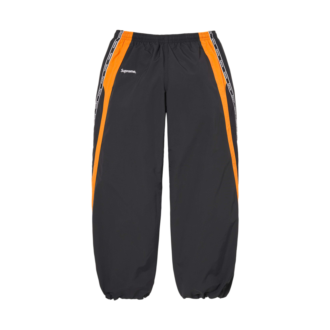 슈프림 로고 테이핑 트랙 팬츠 오렌지 - 26SS(Supreme Logo Taping Track Pant Orange - 26SS) - 1