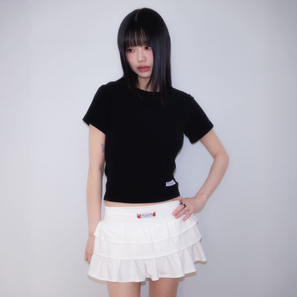 로제프란츠 에센셜 로즈 라벨 티셔츠 블랙(Rosefrantz Essential Rose Label T-Shirt [Black]) - 4