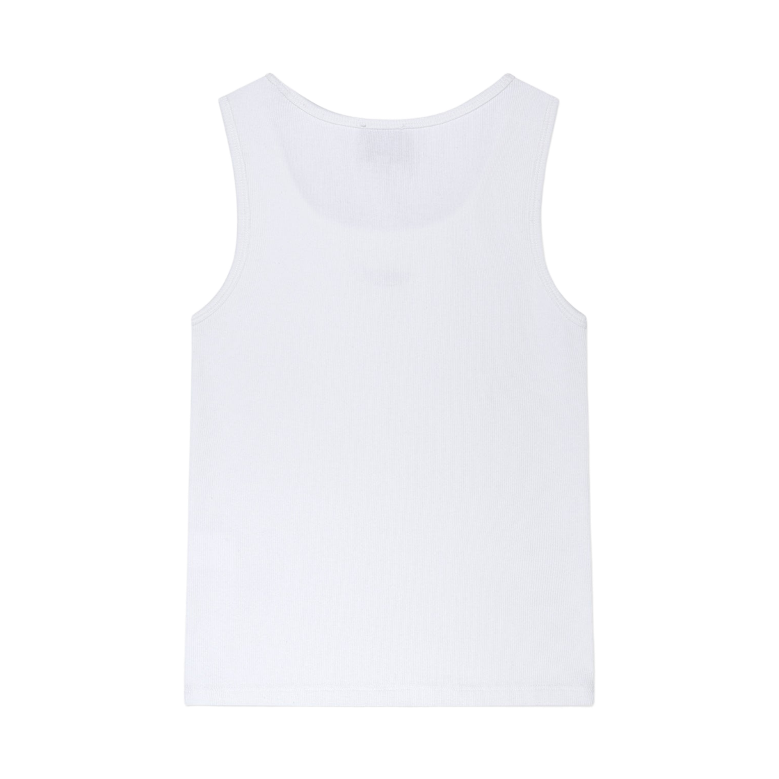 (W) 마리떼 프랑소와 저버 레귤러 로고 슬리브리스 화이트((W) Marithe Francois Girbaud Regular Logo Sleeveless White) - 2