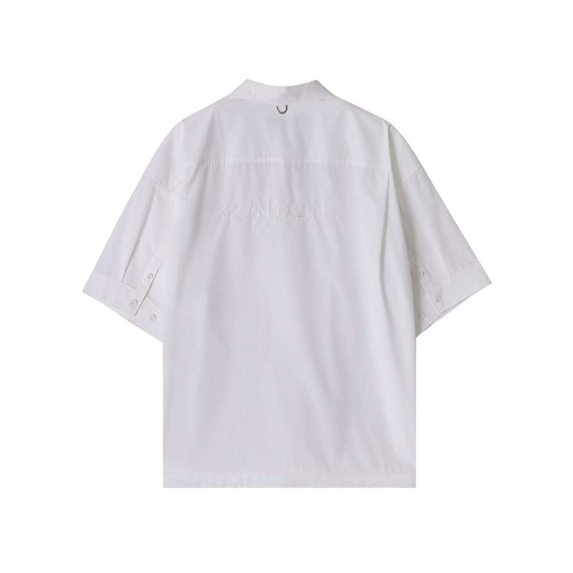 송지오 옴므 오리진 파리 하프 셔츠 화이트(SONGZIO HOMME Origin Paris Half Shirt White) - 2