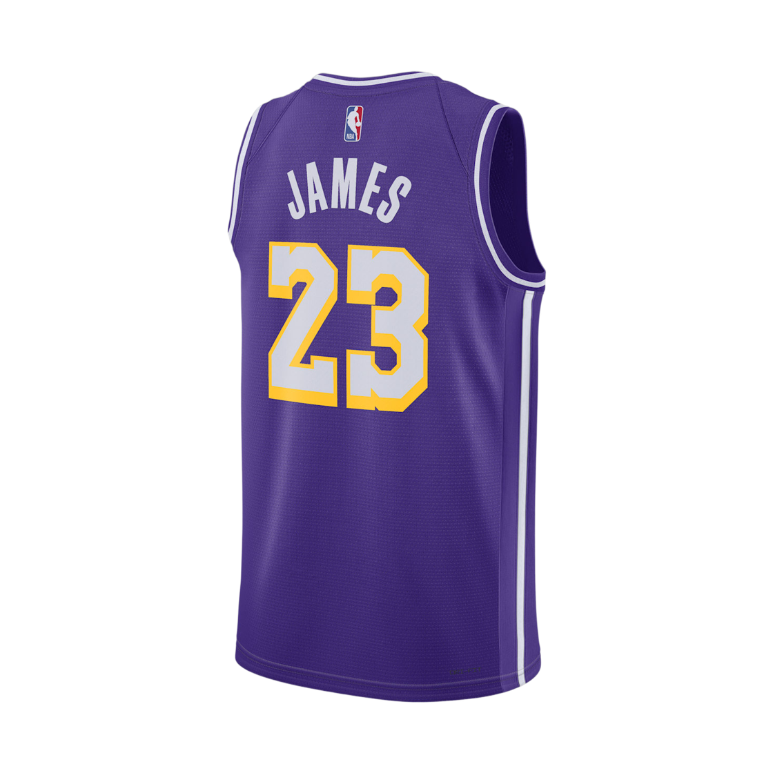 조던 로스앤젤레스 레이커스 2025/26 스테이트먼트 에디션 드라이핏 NBA 스윙맨 저지 필드 퍼플 (HM4877-504) (마킹 버전)(Jordan Los Angeles Lakers 2025/26 Statement Edition Dri-Fit NBA Swingman Jersey Field Purple (HM4877-504) (Marking Ver.)) - 2
