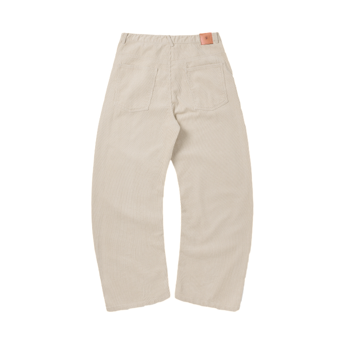 디미트리블랙 에센셜 페이드 워싱 커브드 팬츠 코듀로이 에크루(Dimitri Black Essential Fade Washing Curved Pants Corduroy Ecru) - 2