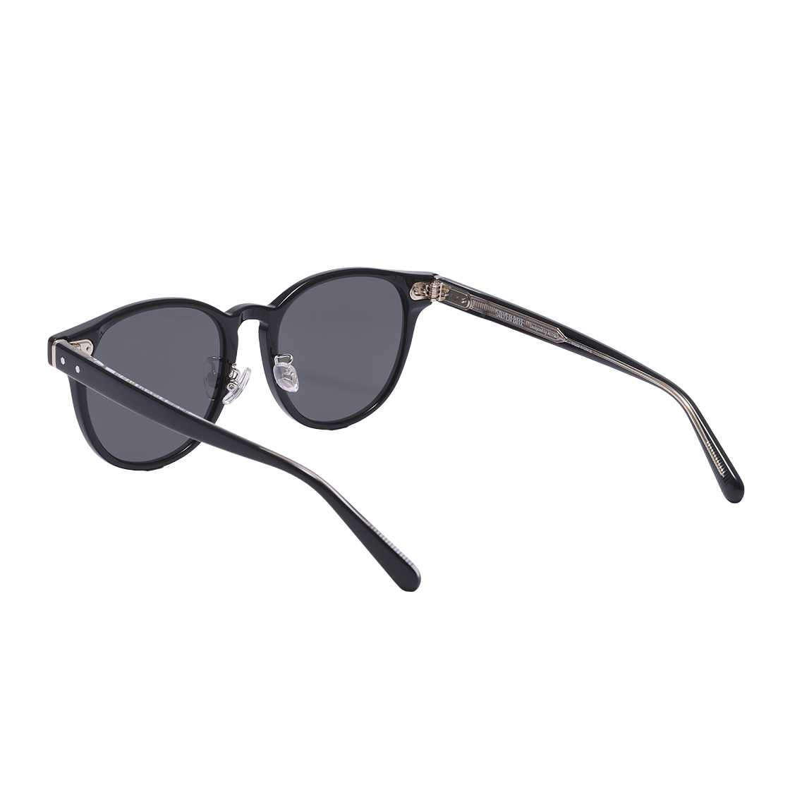 알로아이웨어 [SILVERBITE] SBS1602 0920G 아세테이트 라운드 블랙 선글라스(ALO EYEWEAR [SILVERBITE] SBS1602 0920G Acetate Round Black Sunglasses) - 3