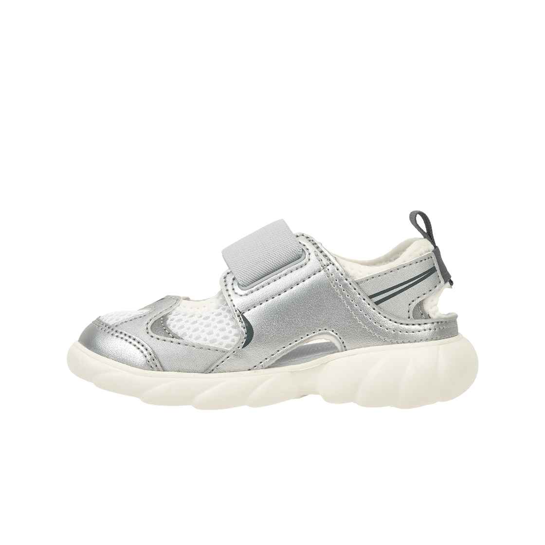 (키즈) 뉴발란스 프리들 920 샌들 실버((Kids) New Balance Freedle 920 Sandal Silver) - 3