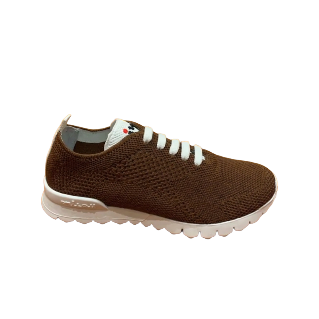(W) 키톤 코튼 메쉬 스니커즈 브라운((W) Kiton Cotton Mesh Sneakers Brown)