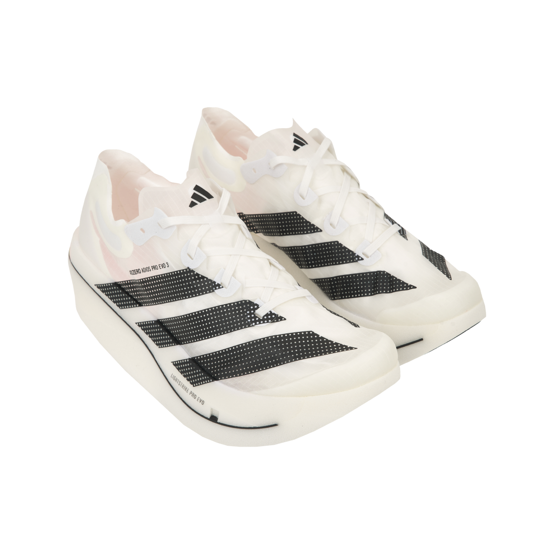 아디다스 아디제로 아디오스 프로 EVO 3 클라우드 화이트 코어 블랙(Adidas Adizero Adios Pro EVO 3 Cloud White Core Black) - 4
