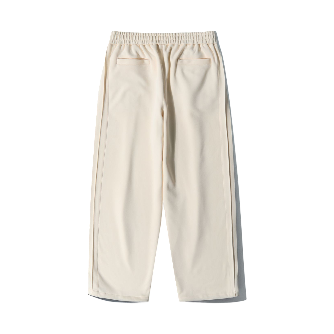디미트리블랙 에센셜 원턱 버티컬 스웨트팬츠 아이보리(Dimitri Black Essential One Tuck Vertical Sweatpants Ivory) - 2
