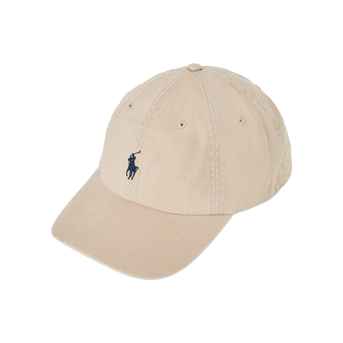 [10%적립] 폴로 랄프 로렌 코튼 치노 베이스볼 캡 누벅 릴레이 블루 - 26SS([10%적립] Polo Ralph Lauren Cotton Chino Baseball Cap Nubuck Relay Blue - 26SS) - 3
