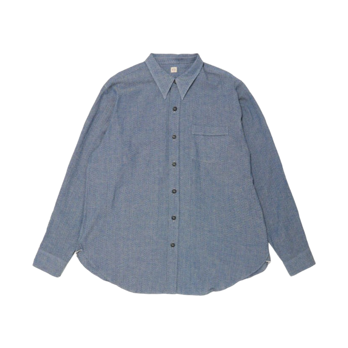 타이가 타카하시 로트 106 내로우 칼라 셔츠 인디고(Taiga Takahashi Lot.106  Narrow Collar Shirt Indigo) - 1