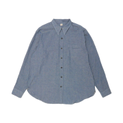 Taiga Takahashi Lot.106  Narrow Collar Shirt Indigo
