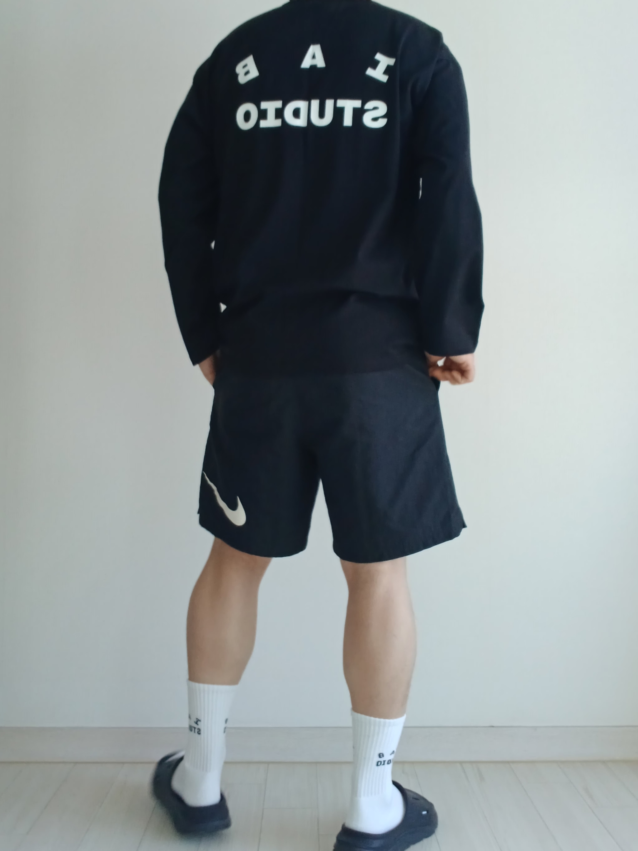 Nike ACG Trail Cap Black, IAB Studio IAB Light Long Sleeve Black 착용 스타일 - 3