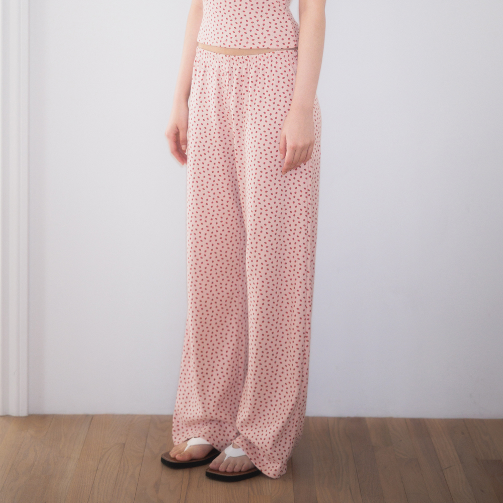 로제프란츠 로즈 앤 베리 라운지 팬츠 핑크(Rosefrantz Rose & Berry Lounge Pants [Pink]) - 3
