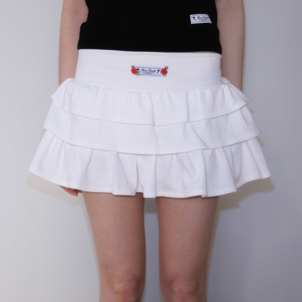 로제프란츠 로즈 캉캉 미니 스커트 화이트(Rosefrantz Rose Cancan Mini Skirt [White]) - 2