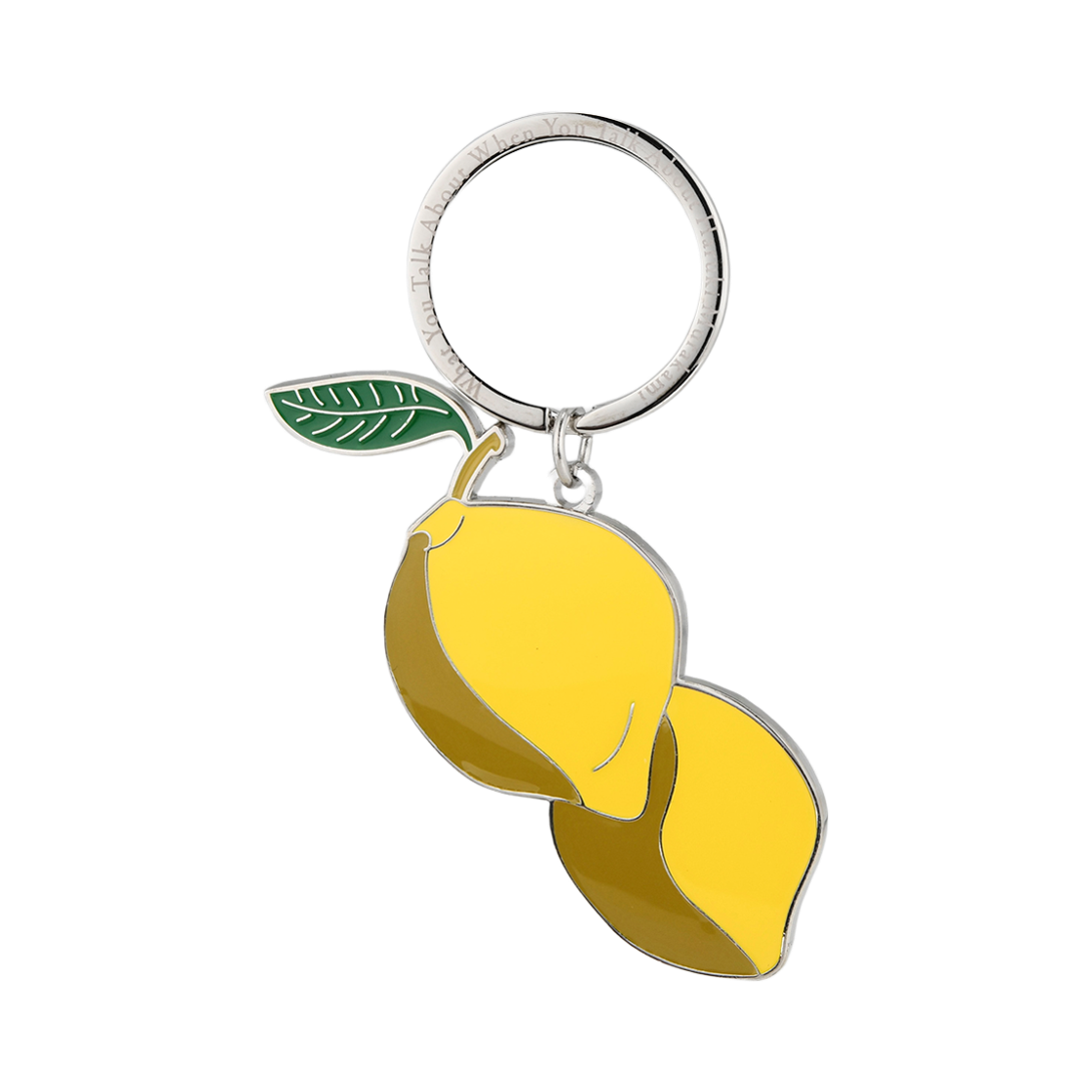 안자이 미즈마루 키링 - 레몬(Anzai Mizumaru Key Ring - Lemon)