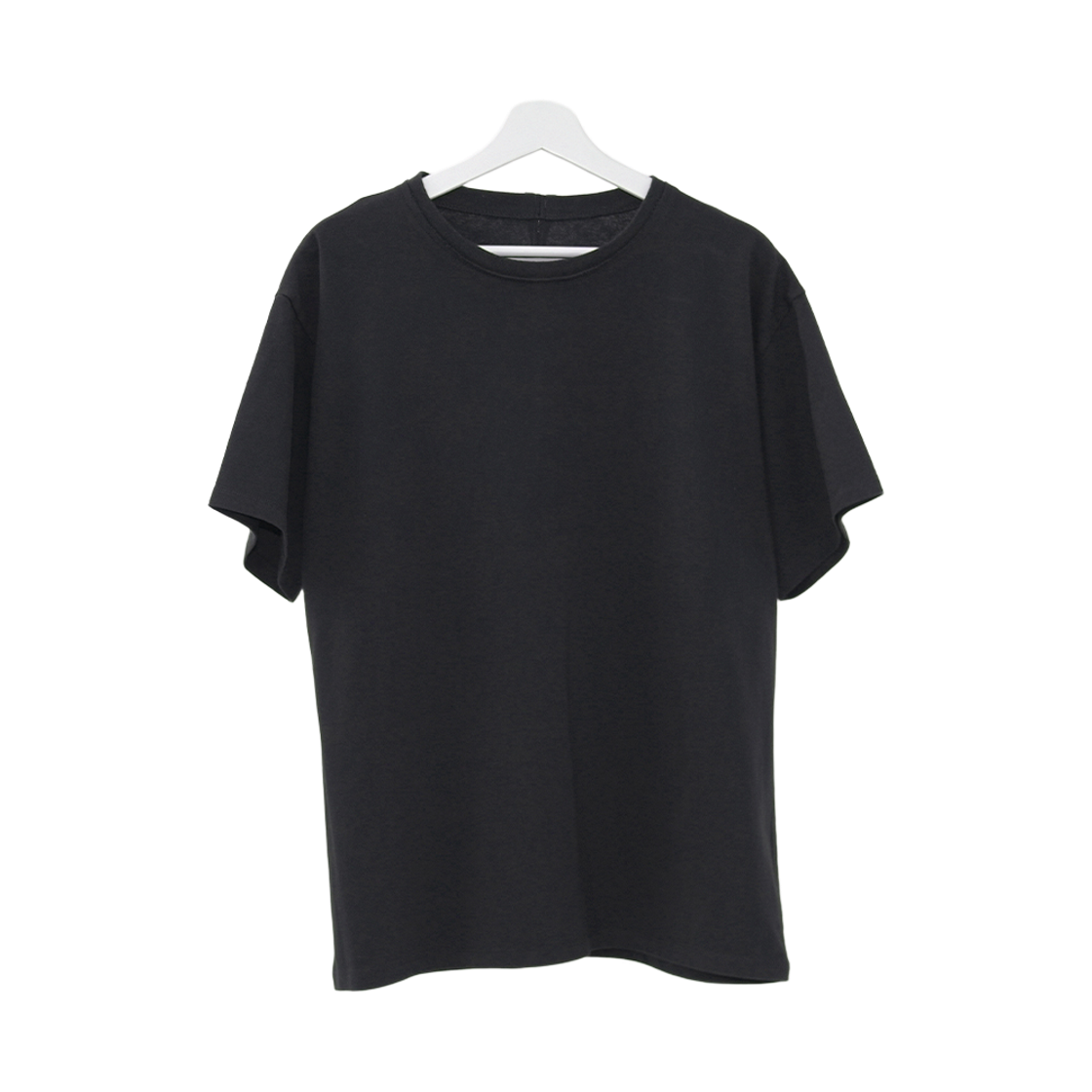 이티씨이 베이스 워시드 로우 컷 티셔츠 블랙(ETCE Base Washed Raw-Cut T-shirt Black) - 2