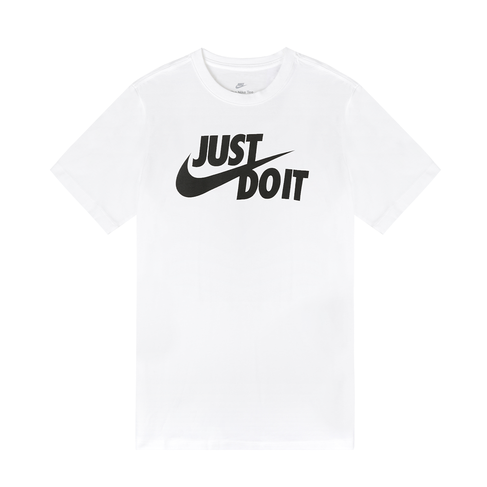 나이키 nsw 저스트 두 잇 티셔츠 화이트 - us/eu(Nike NSW Just Do It T-Shirt White - US/EU)
