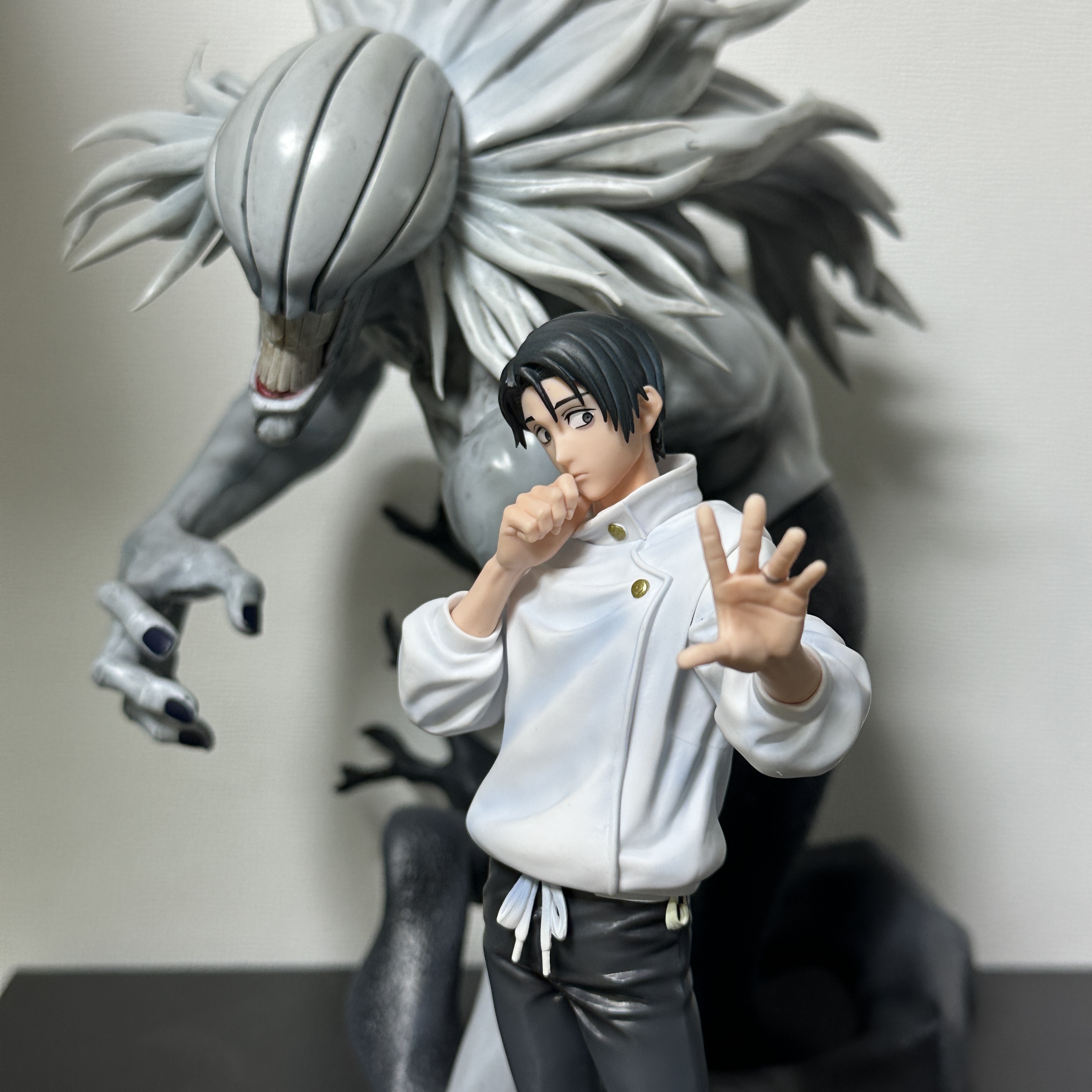 Bandai Ichiban Kuji Jujutsu Kaisen The Movie 0-1224- C Prize Special Grade Cursed Spirit Orimoto Rika MASTERLISE, Bandai Ichiban Kuji Jujutsu Kaisen The Movie 0-1224- A Prize Yuta Okkotsu Figure 착용 스타일