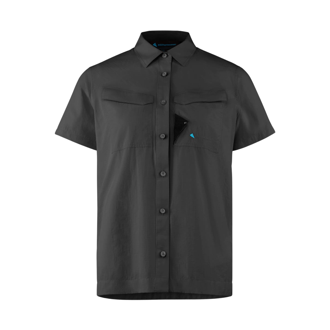 (W) 클라터뮤젠 신 숏슬리브 셔츠 레이븐((W) Klattermusen Syn Short Sleeve Shirt Raven)