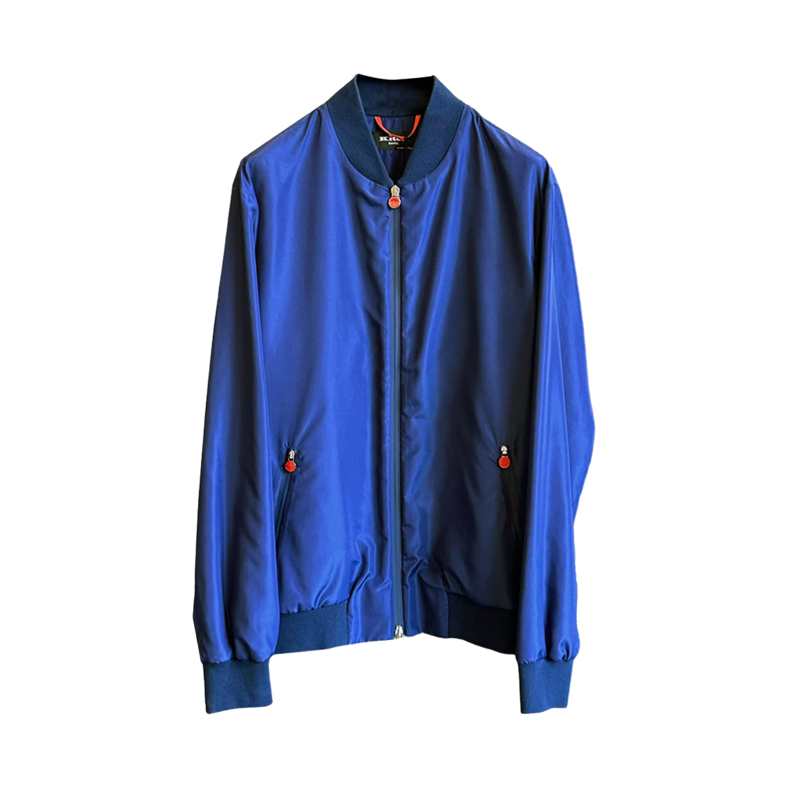 키톤 프린트 디테일 자켓 블루(Kiton Print Detail Jacket Blue) - 1