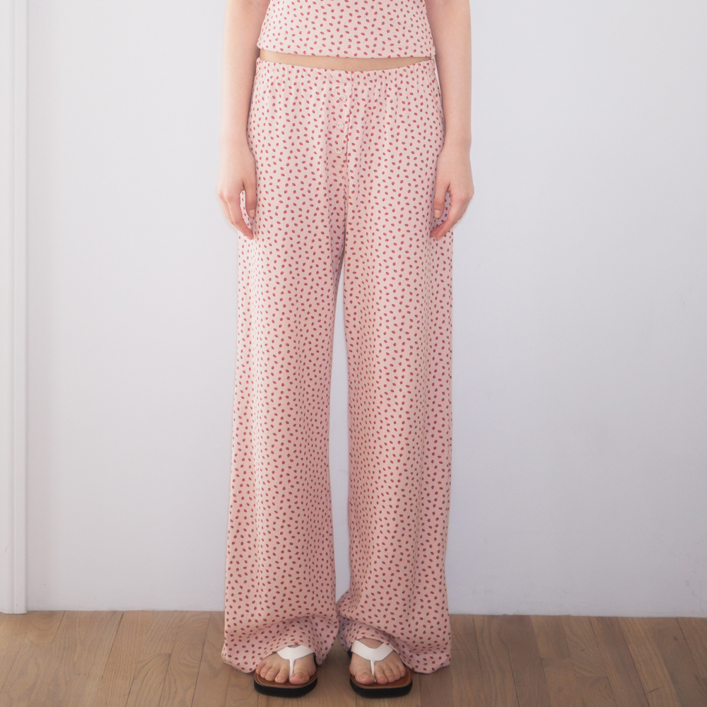 로제프란츠 로즈 앤 베리 라운지 팬츠 핑크(Rosefrantz Rose & Berry Lounge Pants [Pink]) - 2