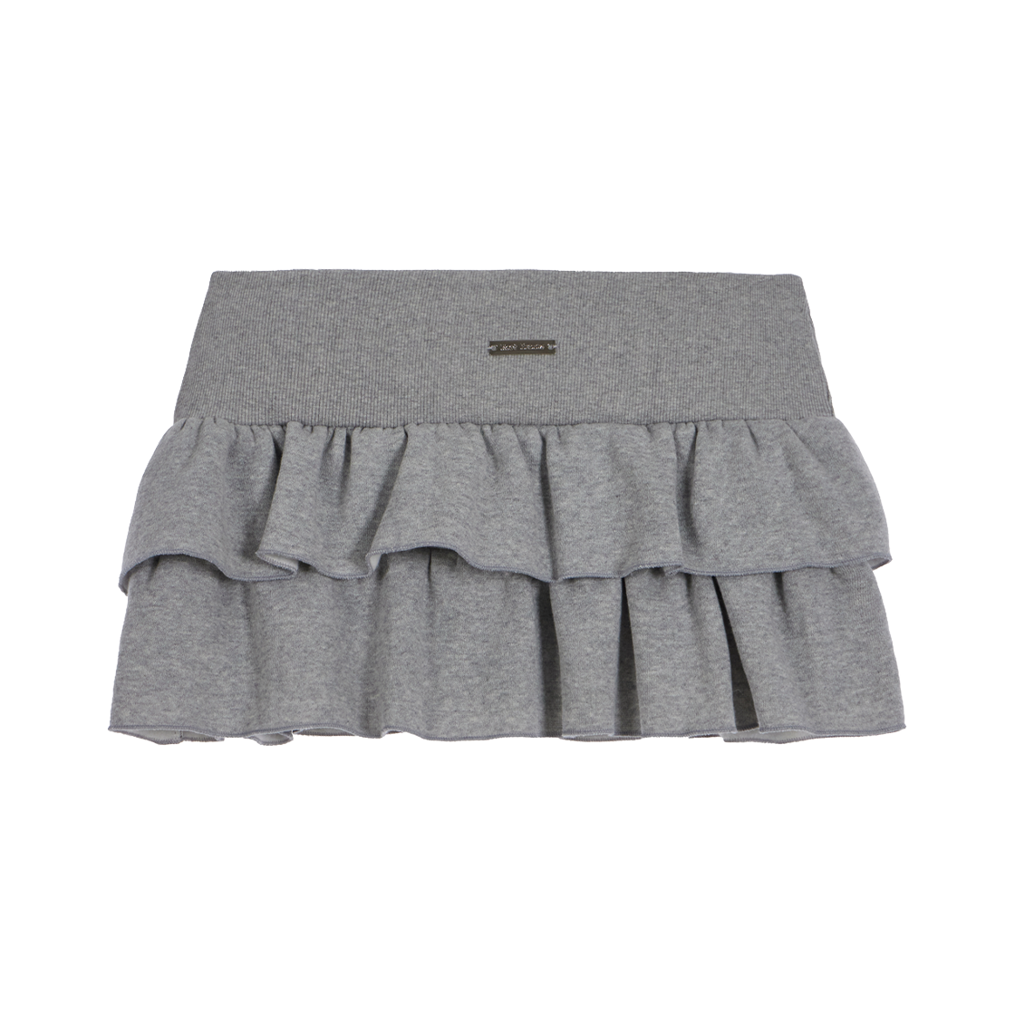 로제프란츠 캉캉 스웻 미니 스커트 그레이(Rosefrantz Cancan Sweat Mini Skirt [Gray]) - 1