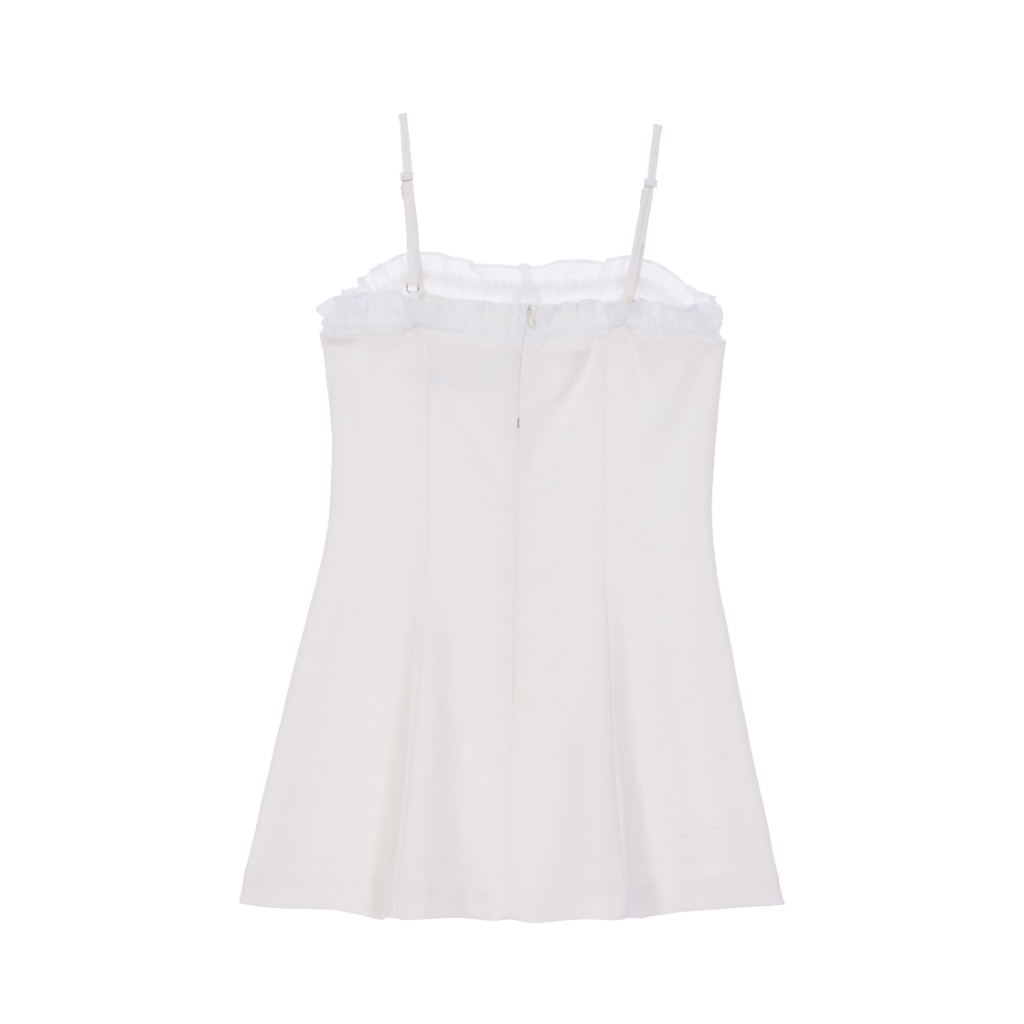 로제프란츠 트위드 리본 타이 미니 원피스 크림(Rosefrantz Tweed Ribbon Tie Mini Dress [Cream]) - 4