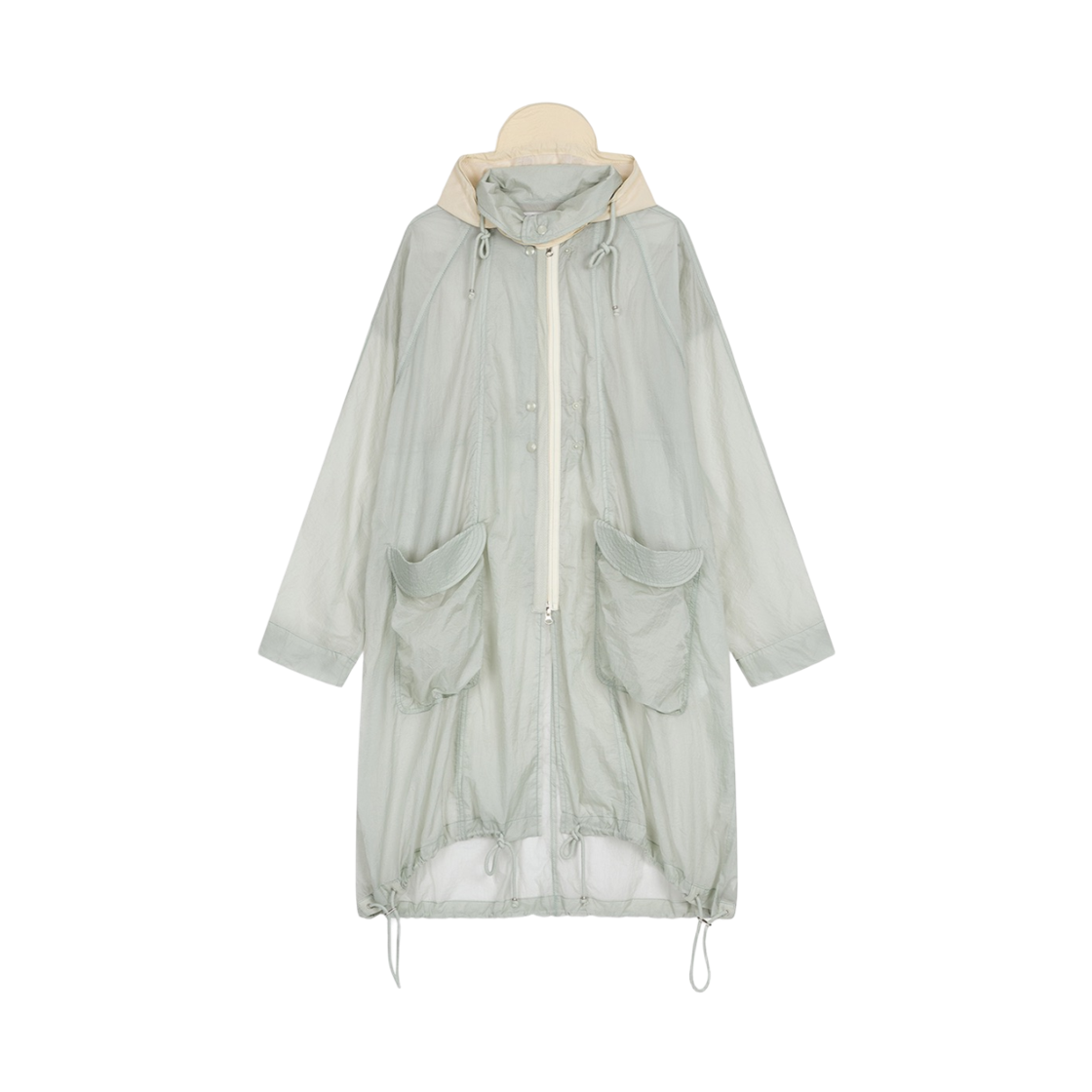 오픈 Yy 카고 포켓 윈드 코트 라이트 그린(Open Yy Cargo Pocket Wind Coat Light Green)