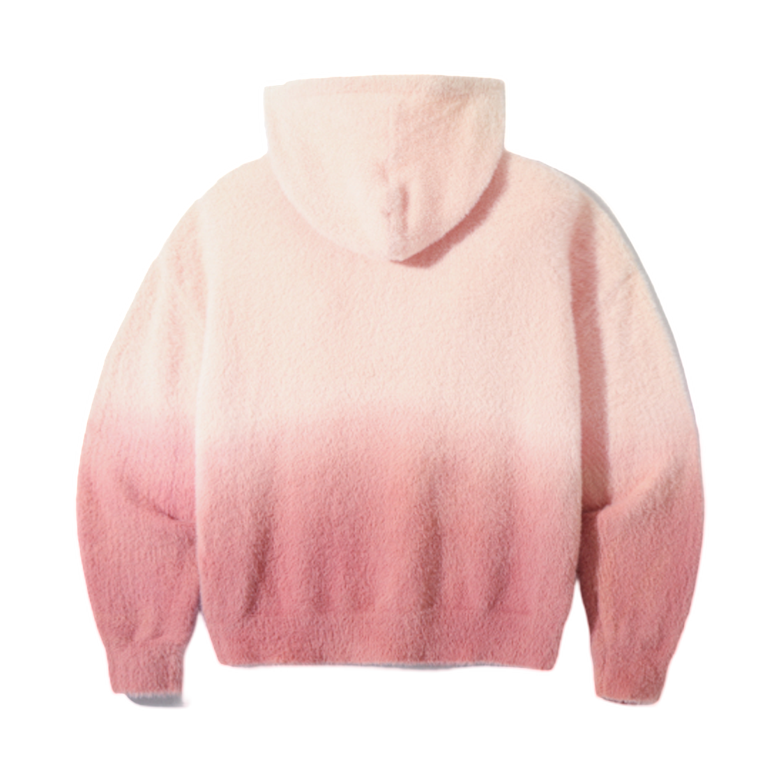 디미트리블랙 투웨이 에센셜 그라데이션 헤어리 후드 집업 핑크(Dimitri Black 2Way Essential Gradation Hairy Hooded Zip Up Pink) - 2