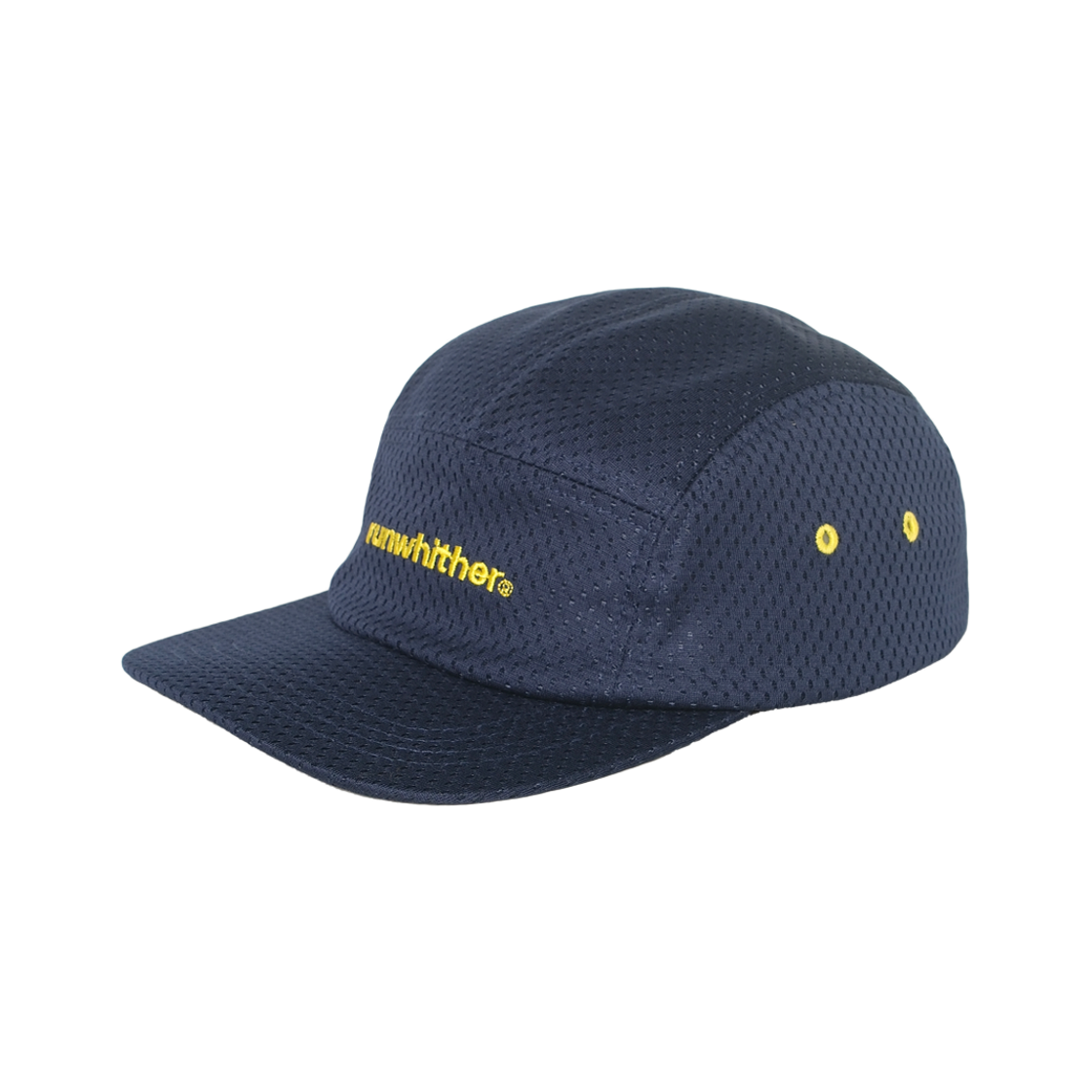 [KREAM 단독] 런위더 에센셜 메쉬 캡 네이비([KREAM 단독] runwhither Essential Mesh Cap Navy)