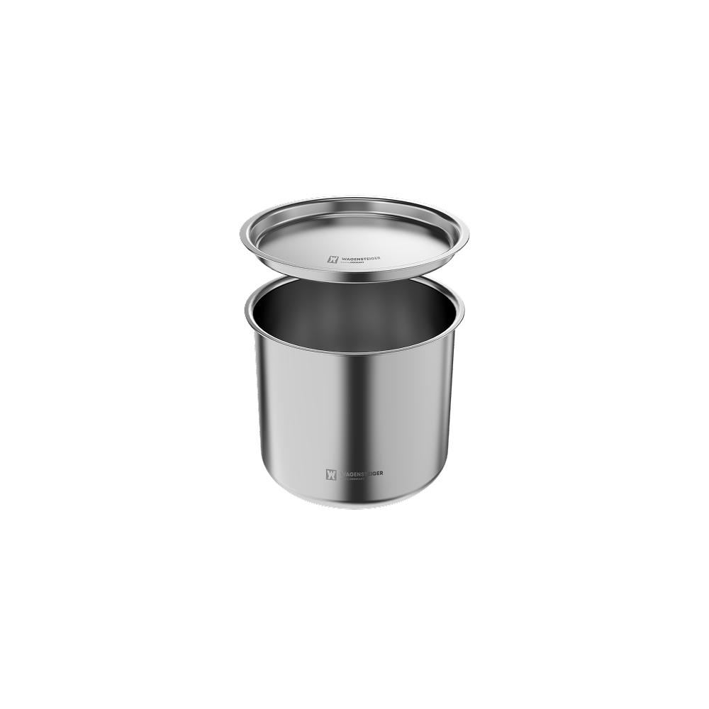 WA0811 WAGENSTEIGER Rundart Non-Polishing Stainless Steel 304 Canister Deep Type (Medium) 1200ml