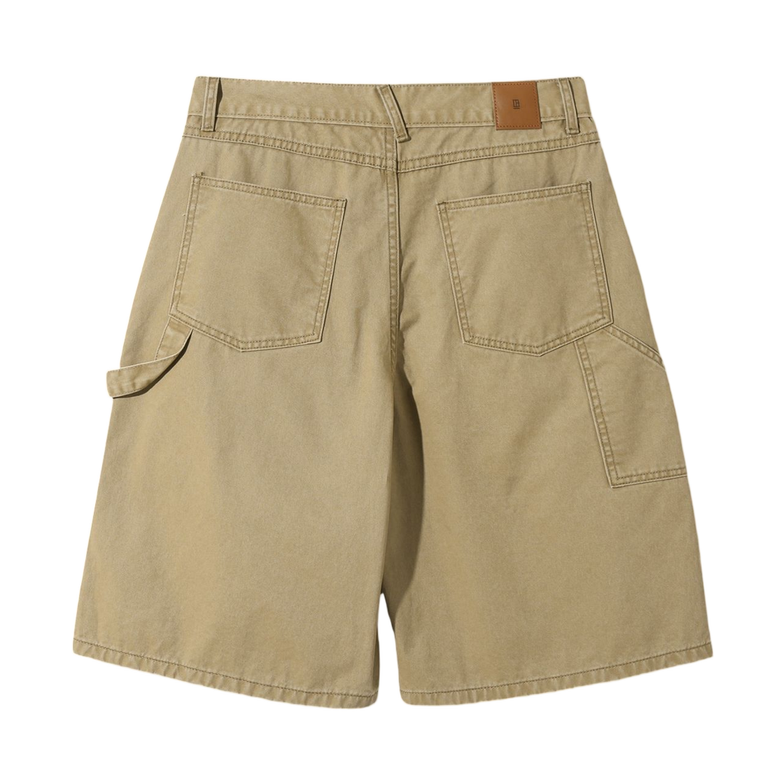디미트리블랙 바이오 워싱 카펜터 버뮤다 코튼 팬츠 베이지(Dimitri Black Bio Washing Carpenter Bermuda Cotton Pants Beige) - 2