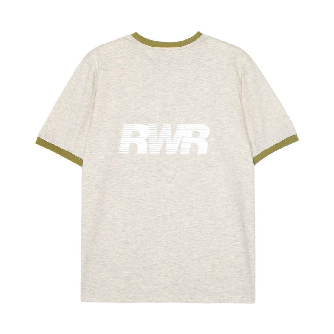 [KREAM 단독] 런위더 에센셜 링거 티셔츠 오트밀([KREAM 단독] runwhither Essential Ringer T-Shirt Oatmeal)