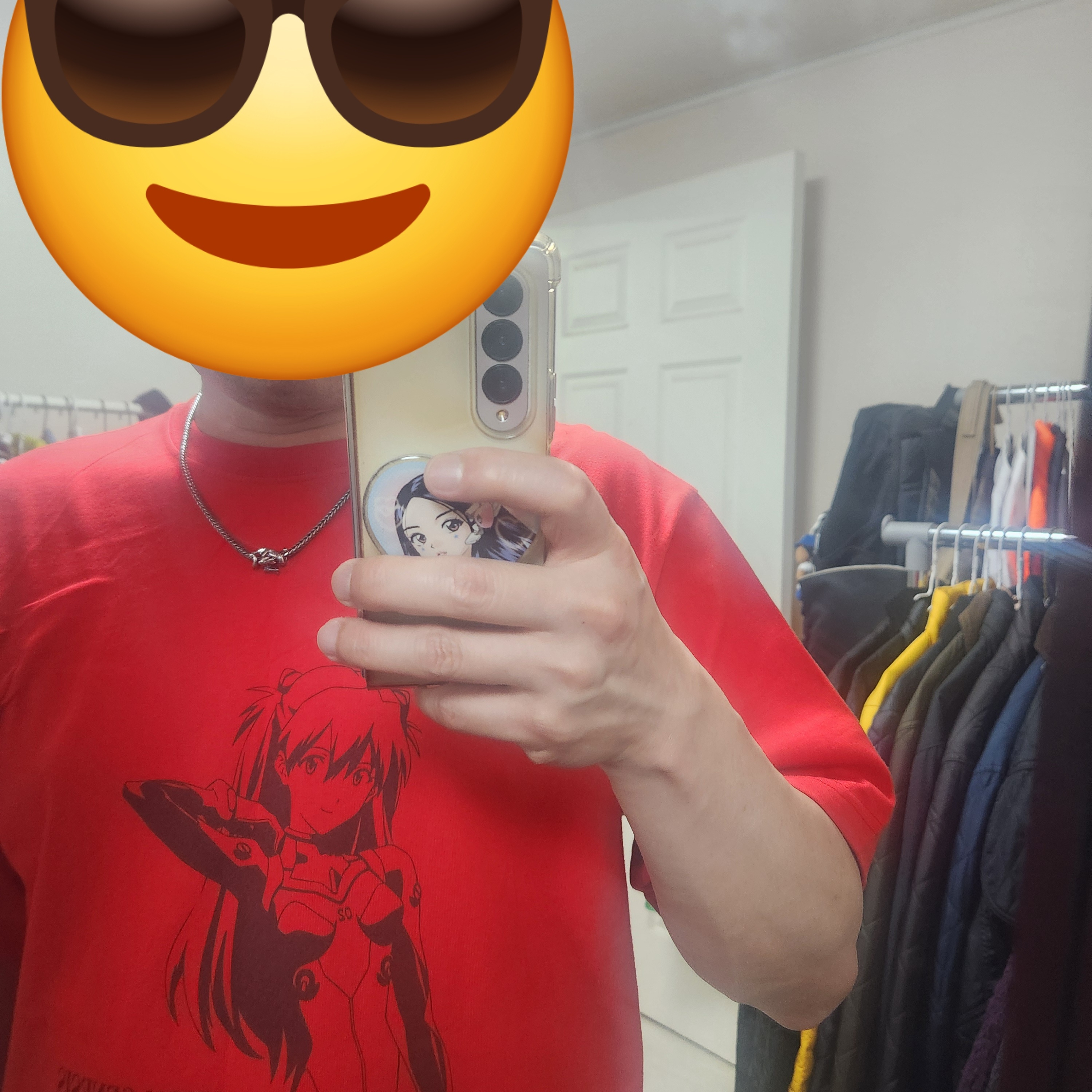 Mahagrid x Evangelion Second Child T-Shirt Red ์ฐฉ์ฉ ์คํ์ผ - 1