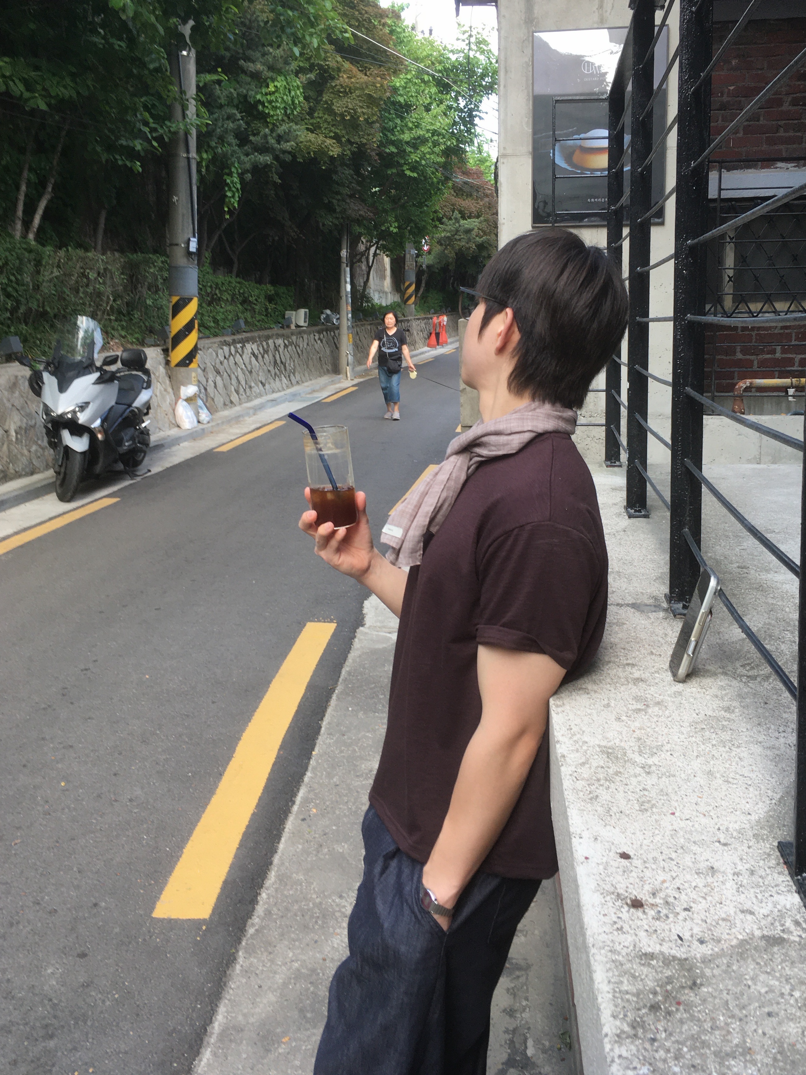 [프리오더] Polyteru Wallabee Shoes Star Dark brown, Casio LA670WA-4 착용 스타일 - 2