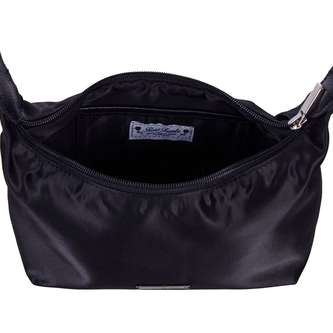 로제프란츠 클래식 나일론 호보백 블랙(Rosefrantz Classic Nylon Hobo Bag [Black]) - 5