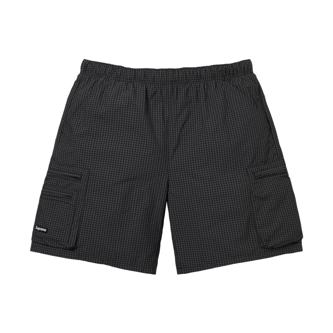 슈프림 립스탑 카고 워터 쇼츠 블랙 - 26SS(Supreme Ripstop Cargo Water Short Black - 26SS) - 1