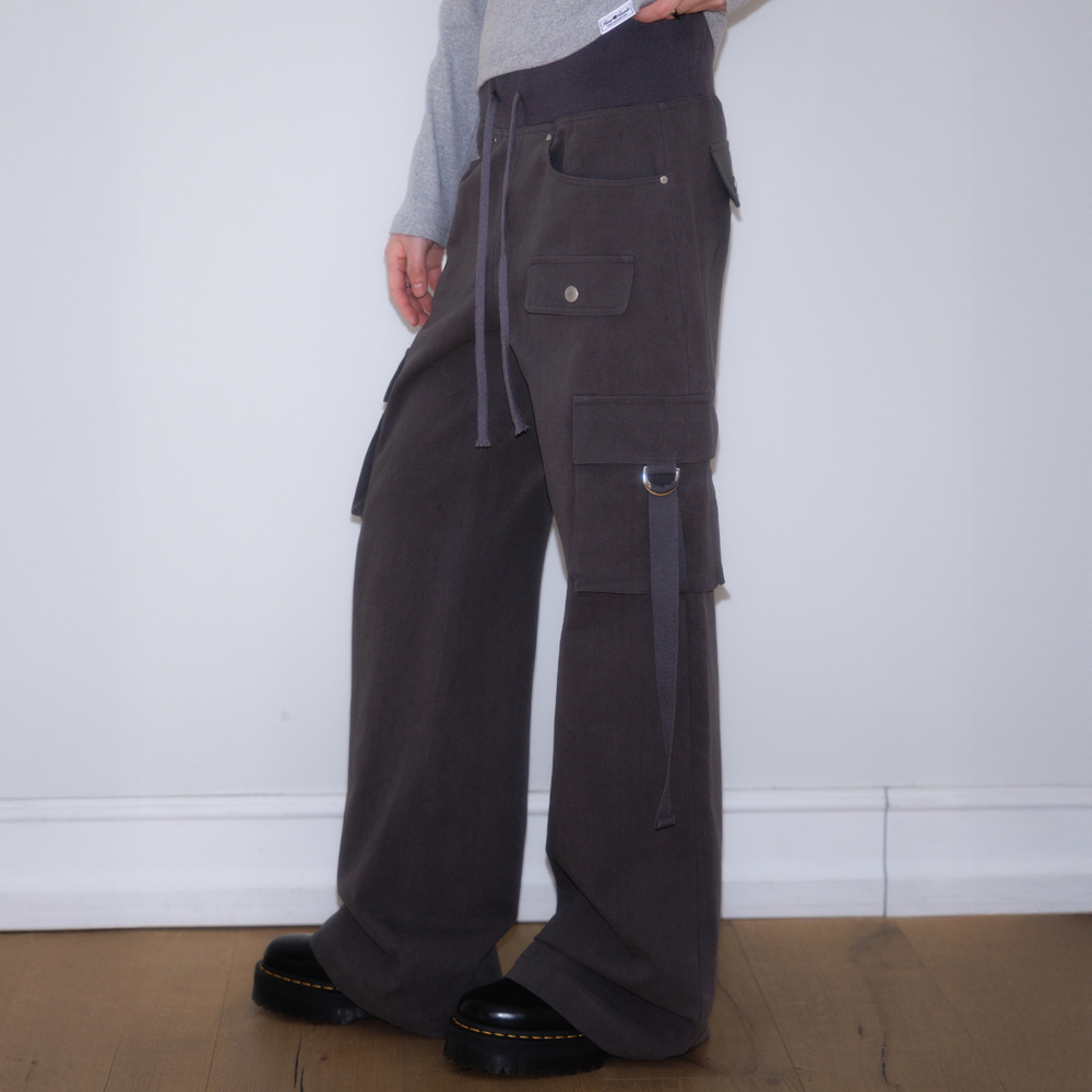 로제프란츠 카고 슬림 부츠컷 팬츠 차콜(Rosefrantz Cargo Slim Bootcut Pants [Charcoal]) - 6