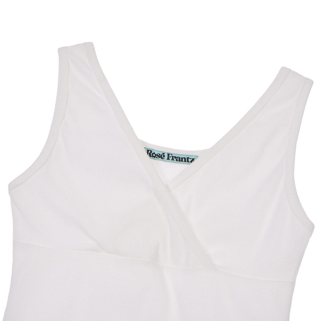 로제프란츠 랩 브이넥 슬리브리스 아이보리(Rosefrantz Wrap V-neck sleeveless [Ivory]) - 2