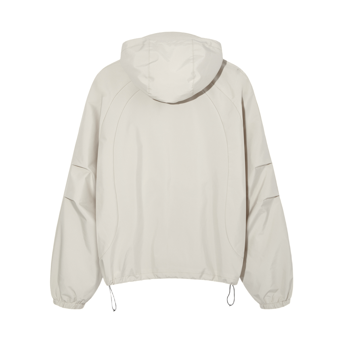 디미트리블랙 발라클라바 슬래쉬 후드 집업 윈드브레이커 크림(Dimitri Black Balaclava Slash Hooded Zip Up Windbreaker Cream) - 2