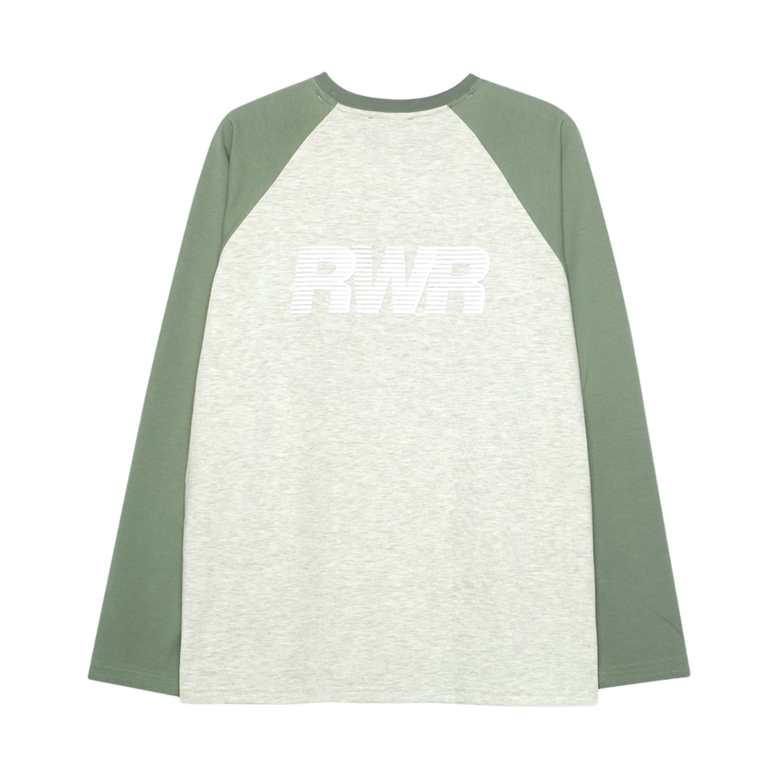 [KREAM 단독] 런위더 에센셜 레글런 롱 슬리브 오트밀([KREAM 단독] runwhither Essential Raglan Long Sleeve Oatmeal) - 1