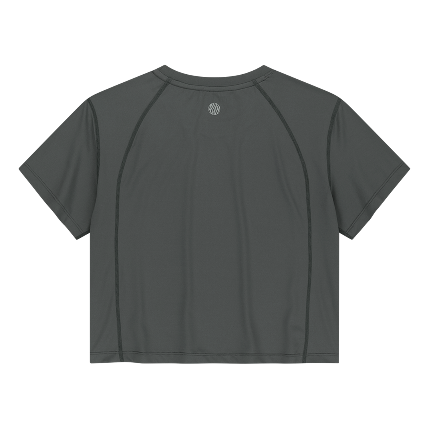 오프그리드 우먼 쿨리어 아스킨 크롭 반팔 티셔츠 차콜(OFFGRID W Coolier Askin Crop Shortsleeve Charcoal) - 2